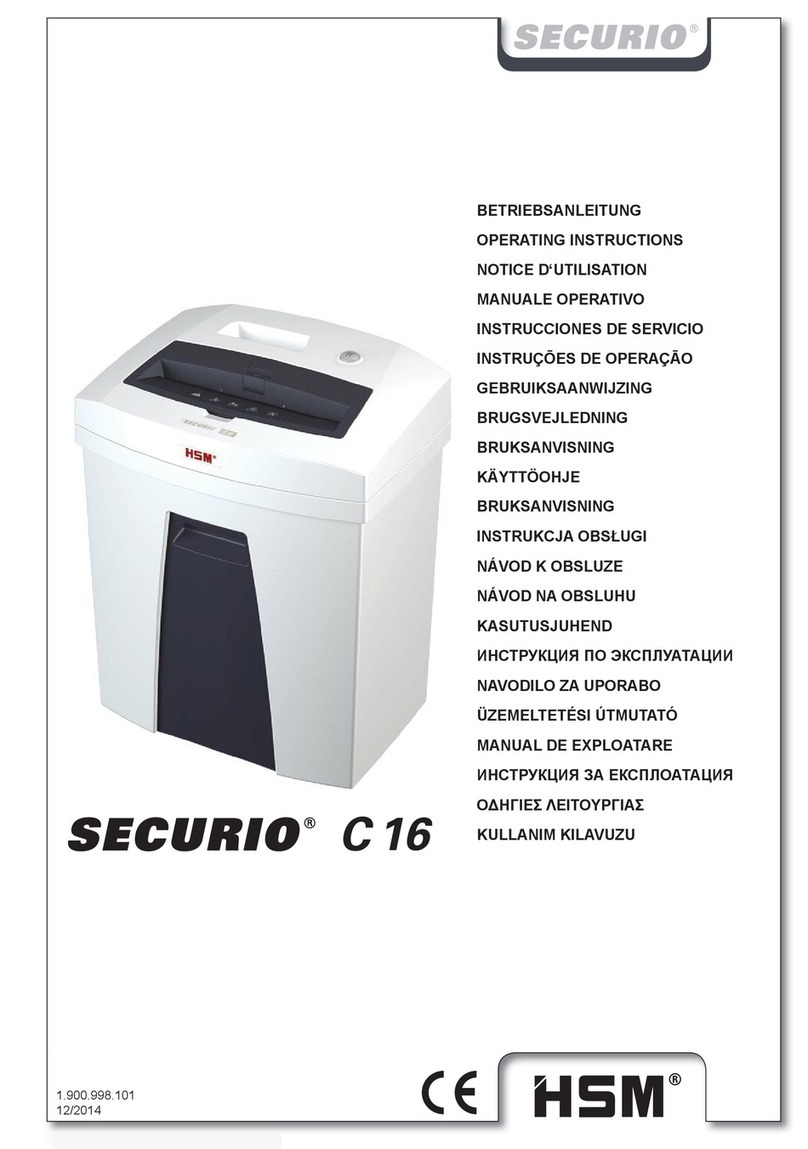 securio securio C16 operating instructions