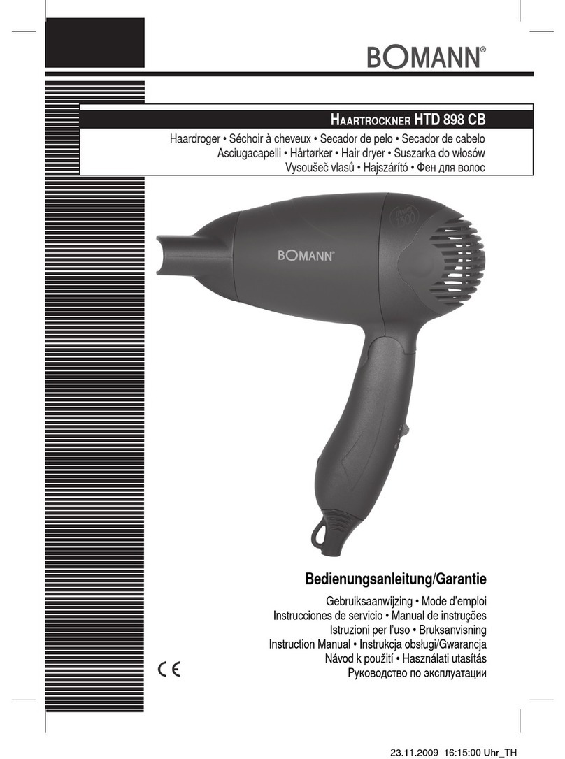 BOMANN HTD 898 CB User manual BOMANN HTD 898 CB User manual