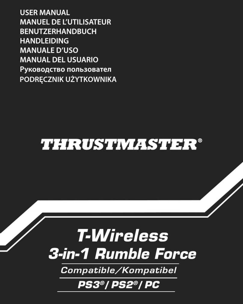 Thrustmaster T-WIRELESS 3-IN-1 RUMBLE FORCE User manual