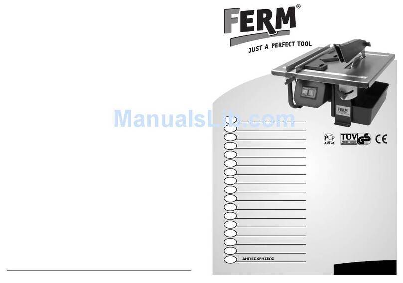 Ferm FTZ-600 user manual