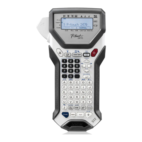 Brother PT-2470 User manual