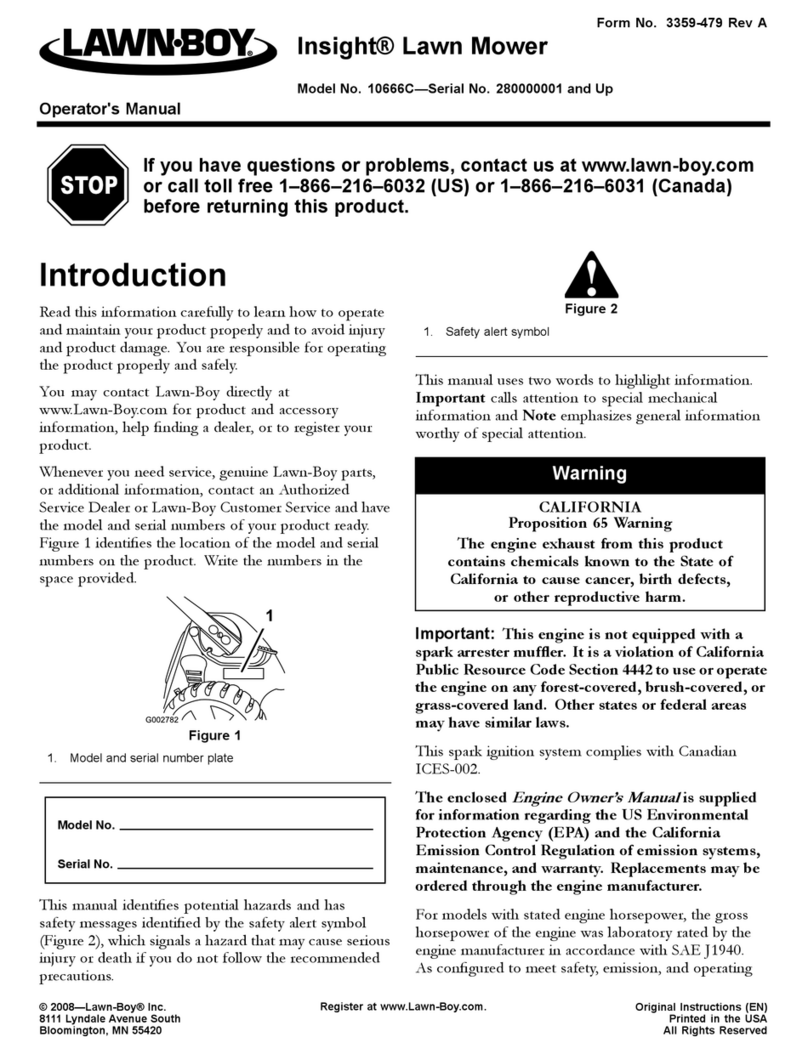Lawn-Boy 10666C User manual