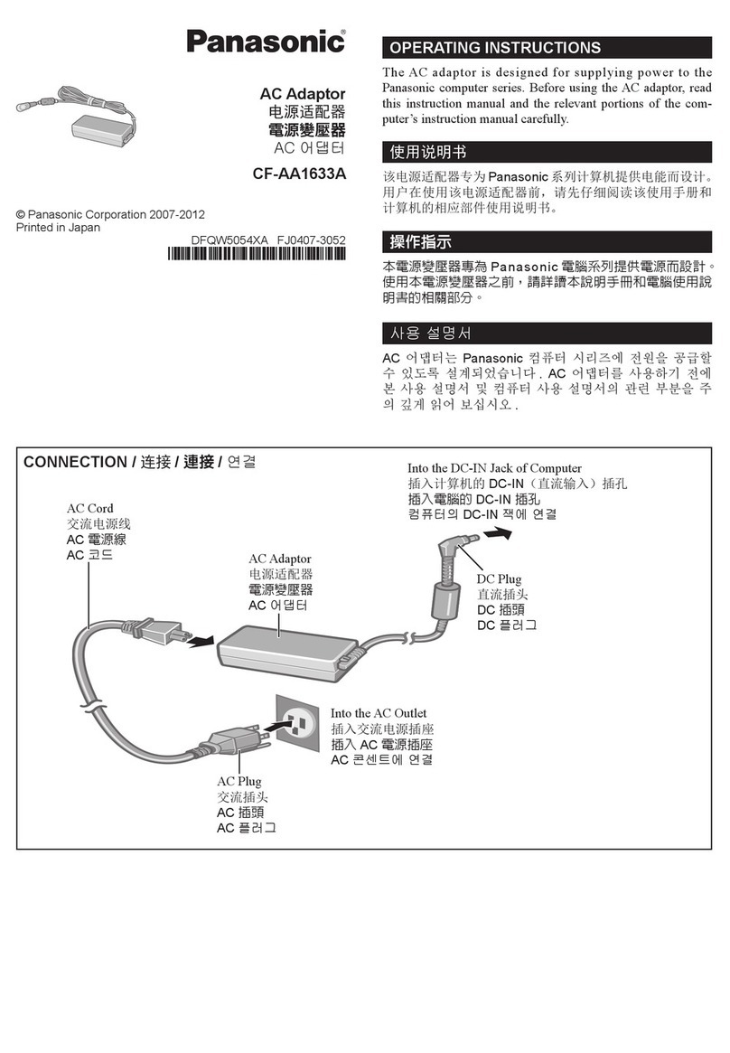 Panasonic CF-AA1633A User manual