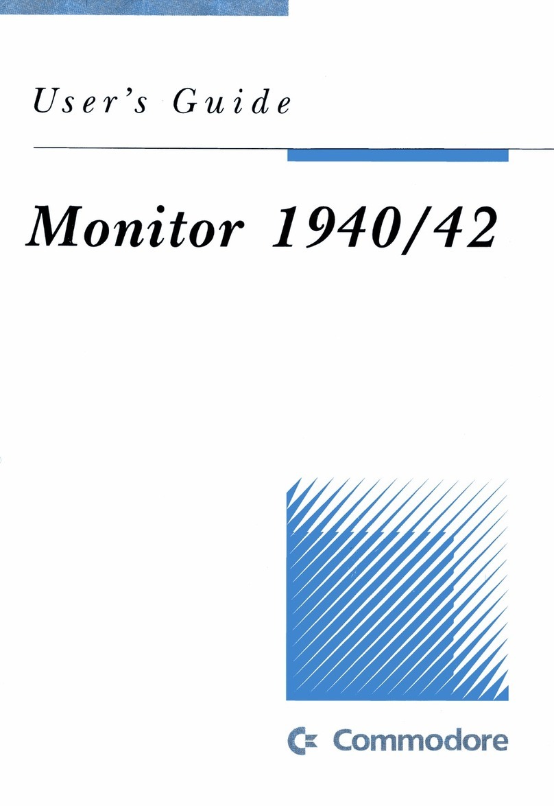 Commodore 1940 User manual