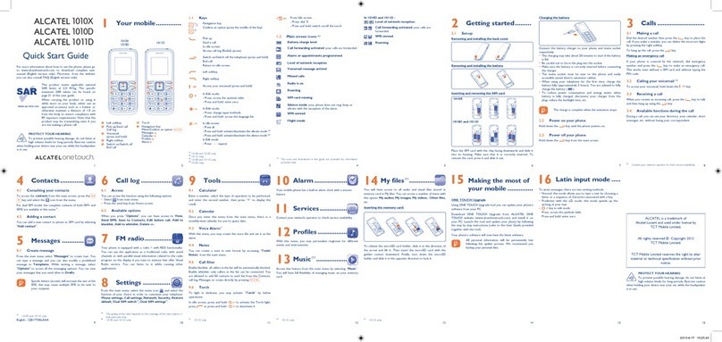 Alcatel 1010X User manual