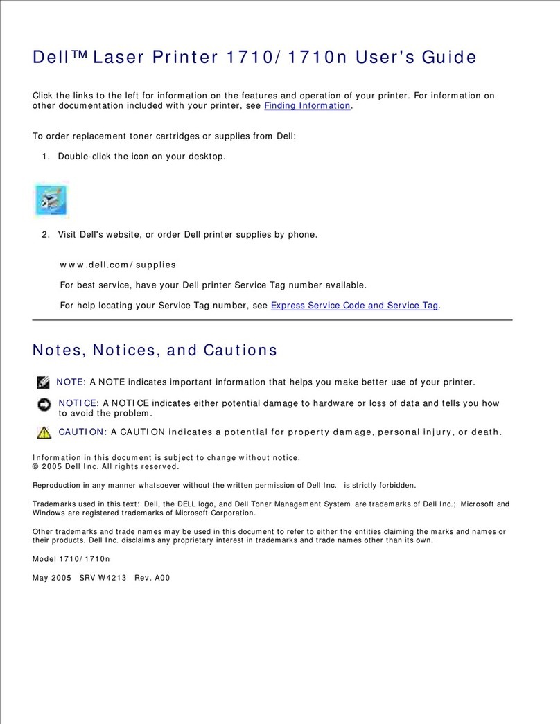 Dell Vostro 1710 User manual