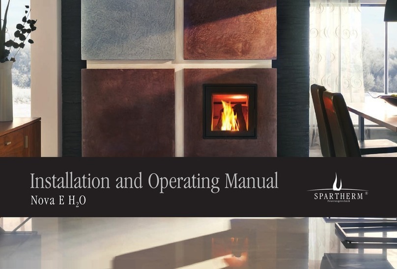 Spartherm NOVA E H2O Installation and operating manual