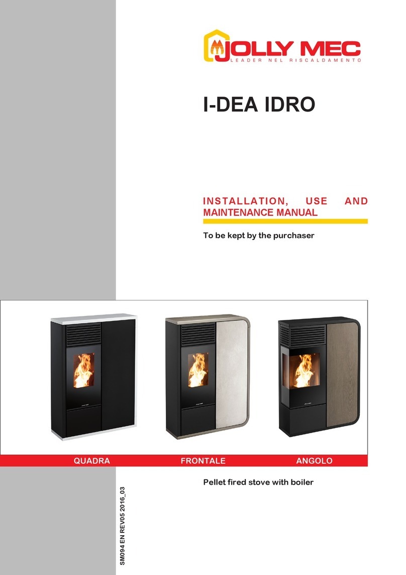 Jolly Mec I-DEA IDRO Installation, use and maintenance manual Jolly Mec I-DEA IDRO Installation, use and maintenance manual