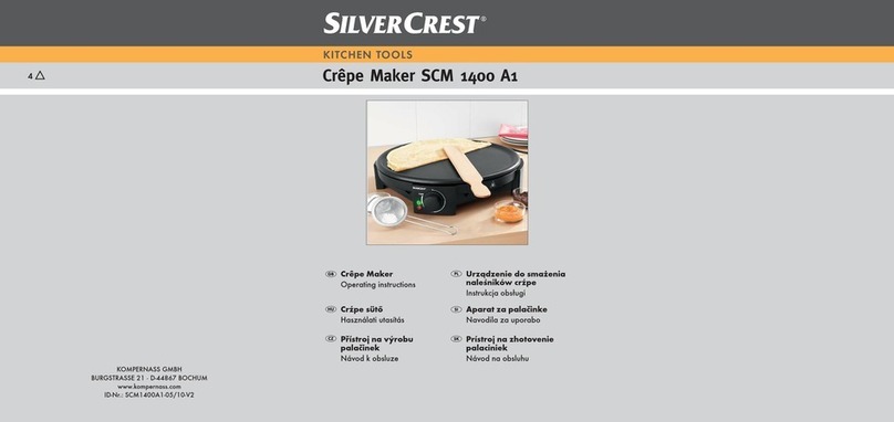 Silvercrest SCM 1400 A1 User manual