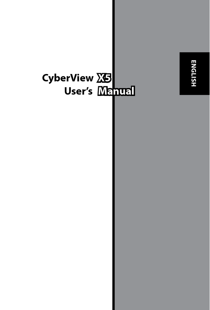 CyberView X5 user manual