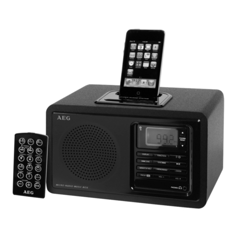 AEG MR 4115i User manual