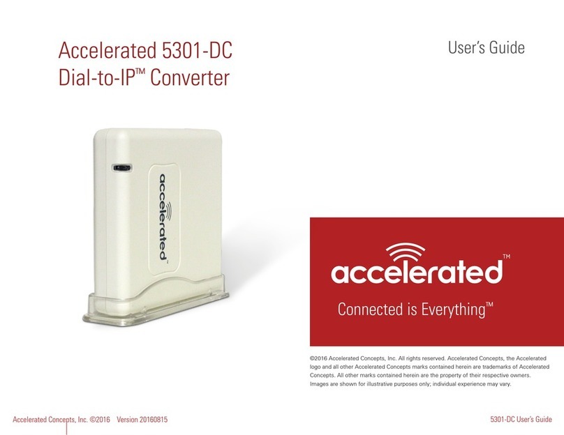 Accelerated Dial-to-IP 5301-DC user guide