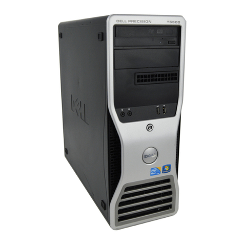Dell Precision T5500 User manual