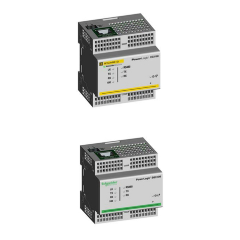 PowerLogic EGX100 user guide