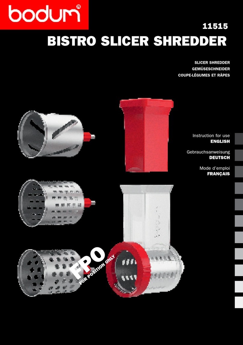 Bodum 11515-10 User manual Bodum 11515-10 User manual