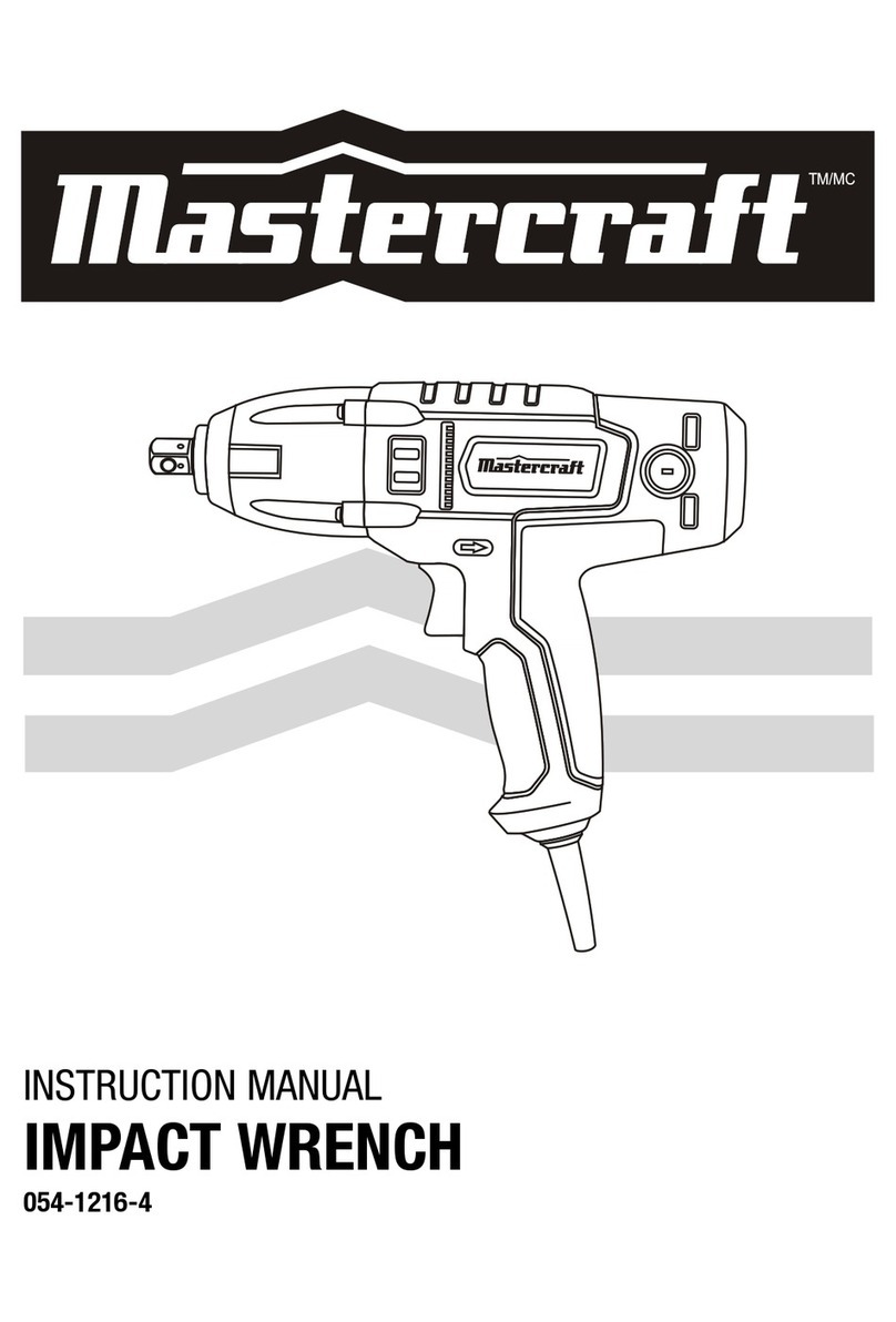 MasterCraft 054-1216-4 User manual