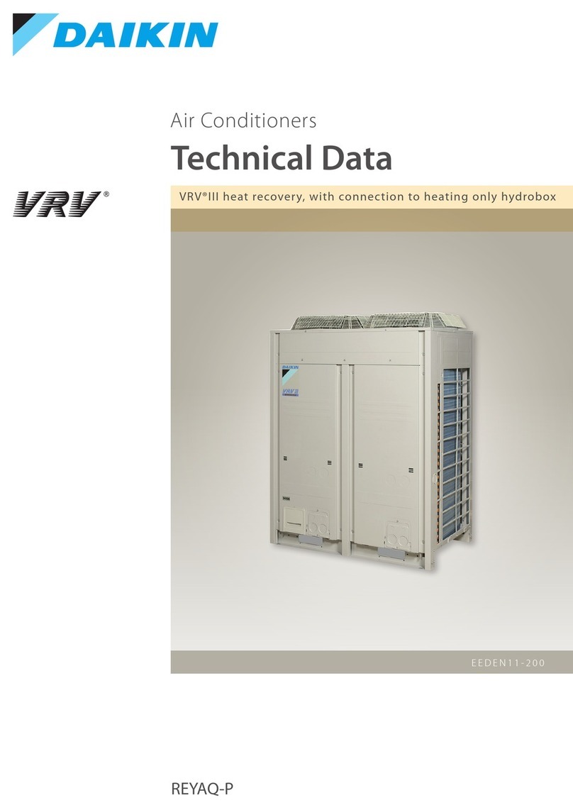 Daikin VRV III Instruction manual