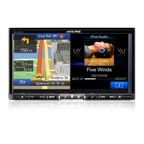 Alpine INE-W957A User manual