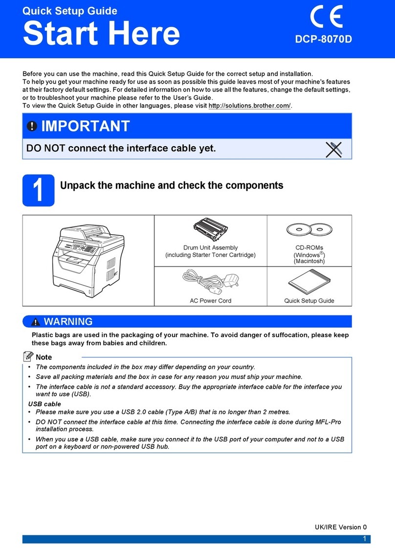 Brother DCP-8070D User manual