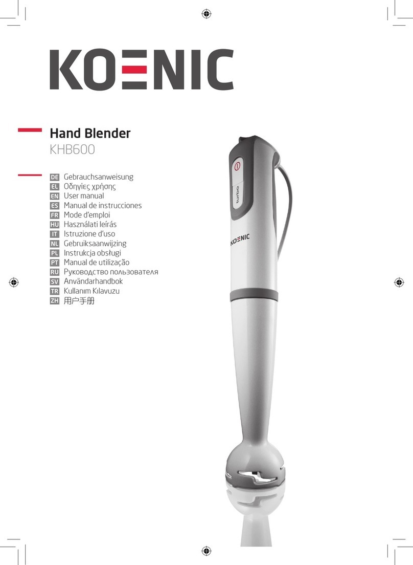 Koenig KHB600 user manual
