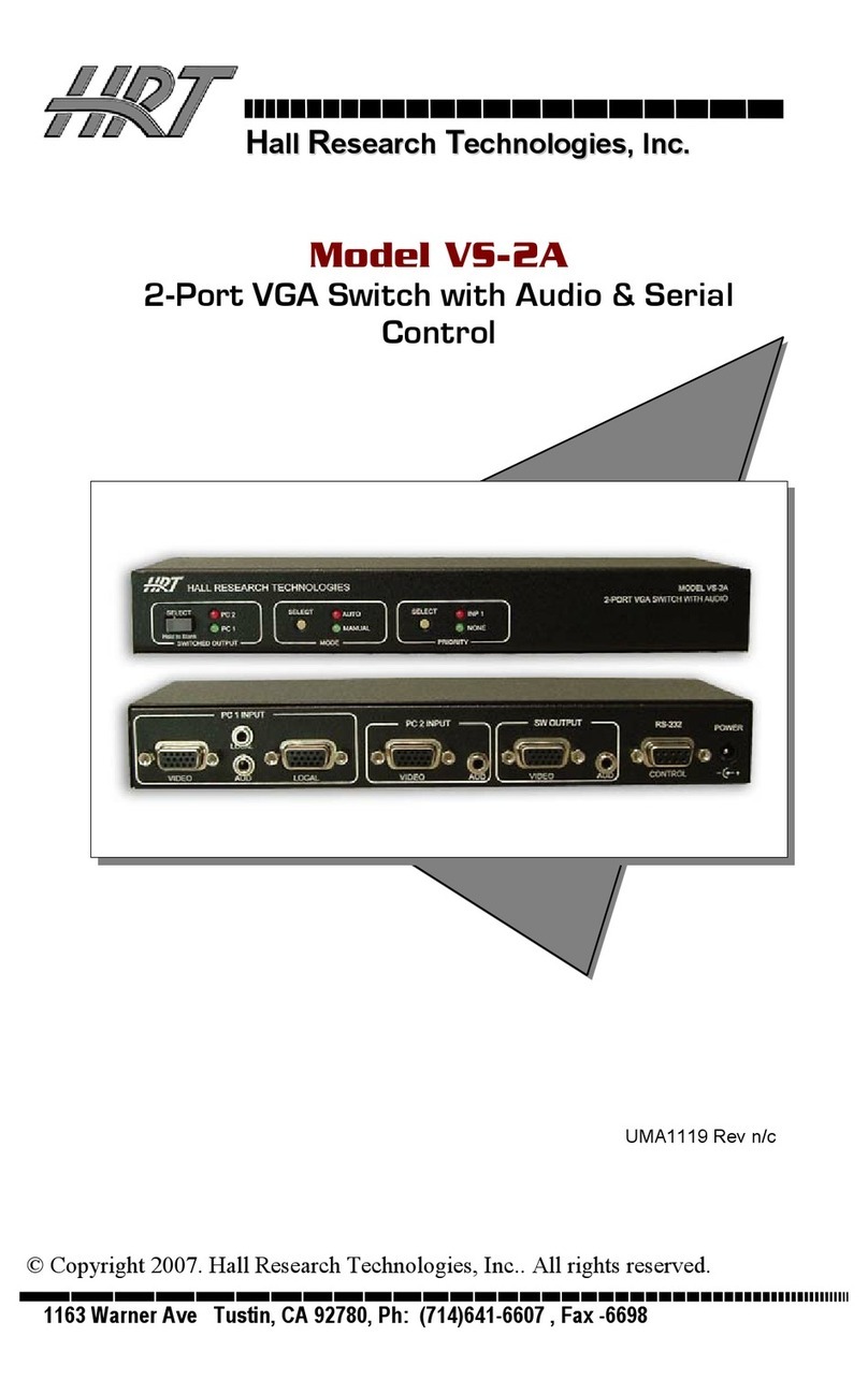 HRT VS-2A User manual