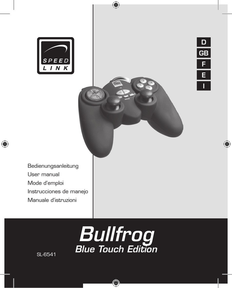 Speed Link SL-6541 Bullfrog User manual