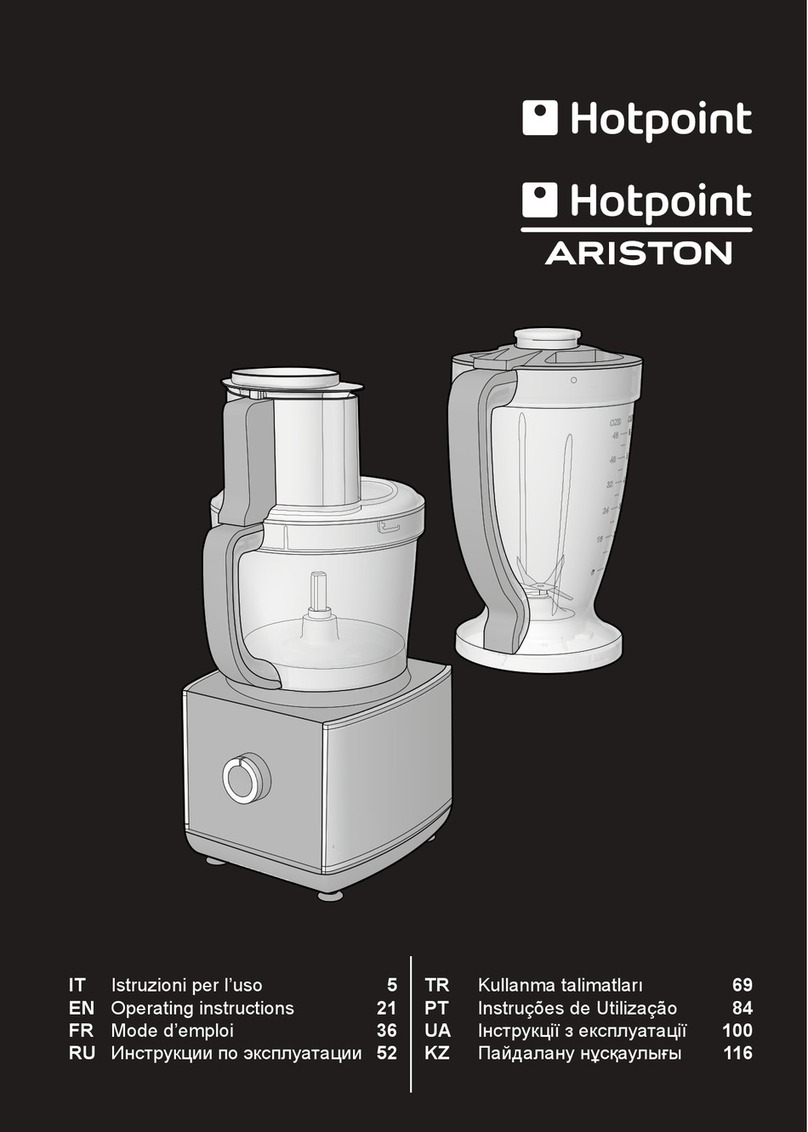 Hotpoint Ariston FP 100 EU User manual