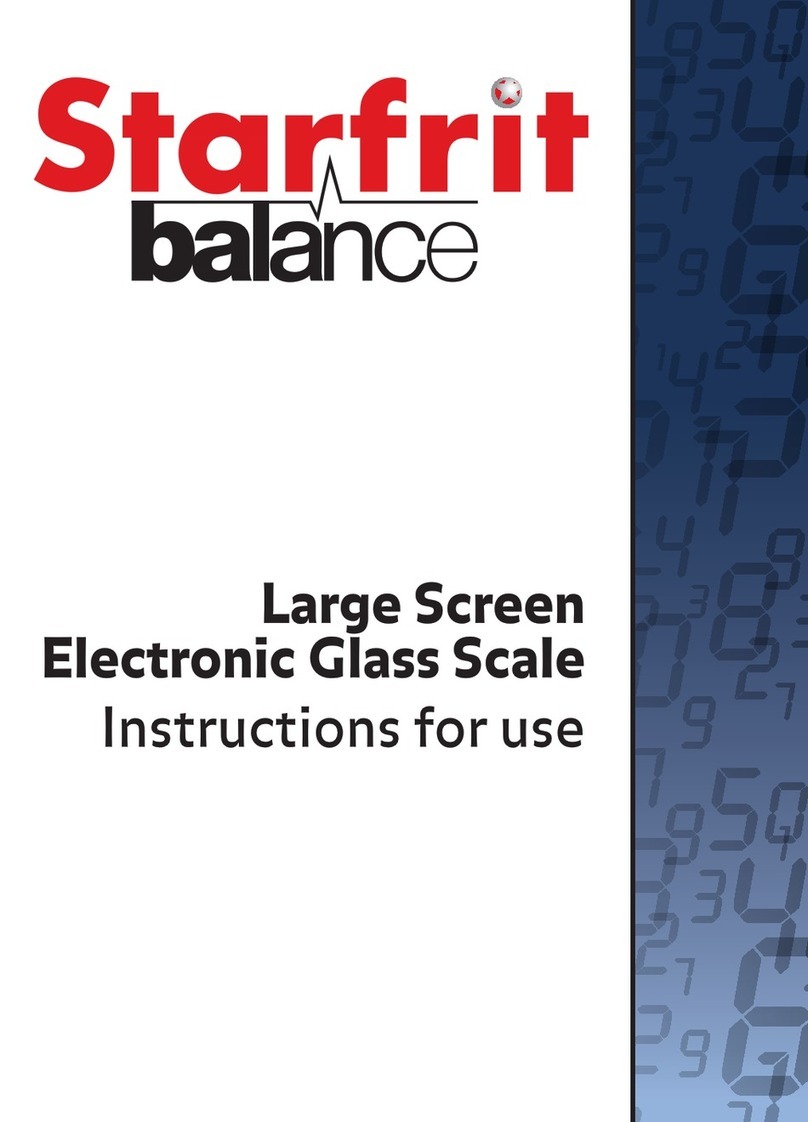 STARFRIT BALANCR Instructions for use
