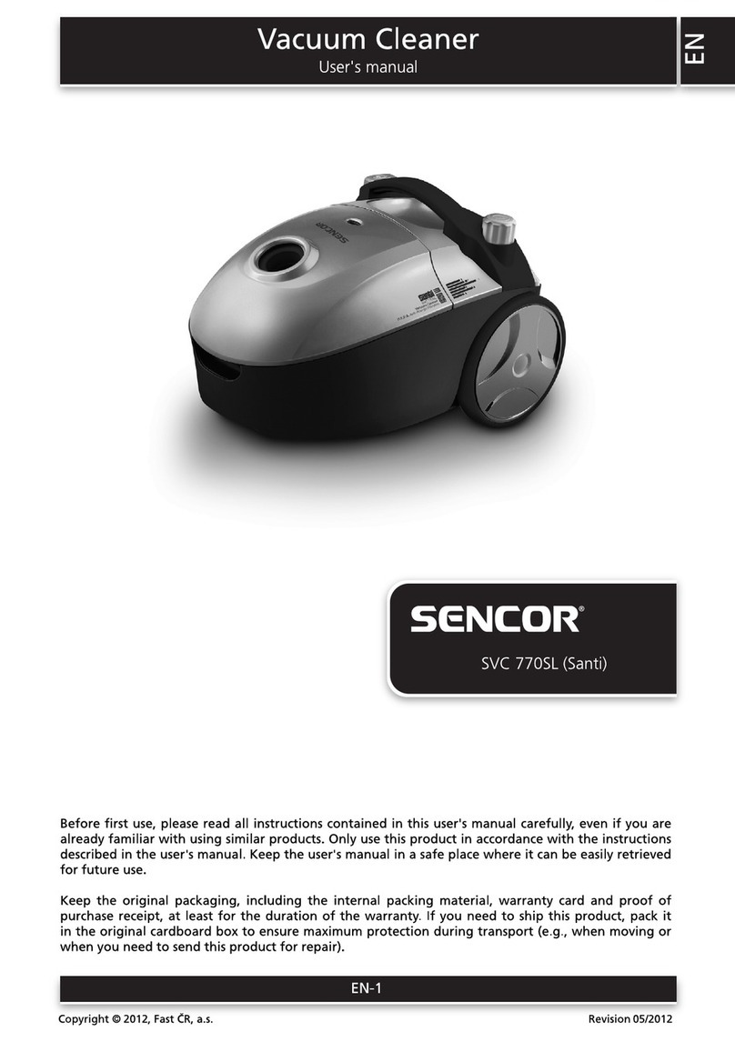 Sencor SVC 770SL user manual