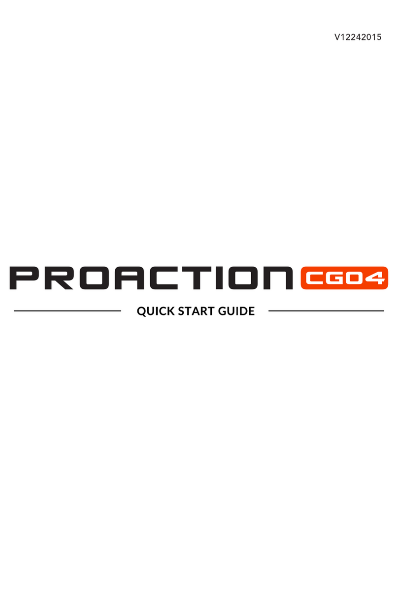 Proaction CG04 Quick start quide