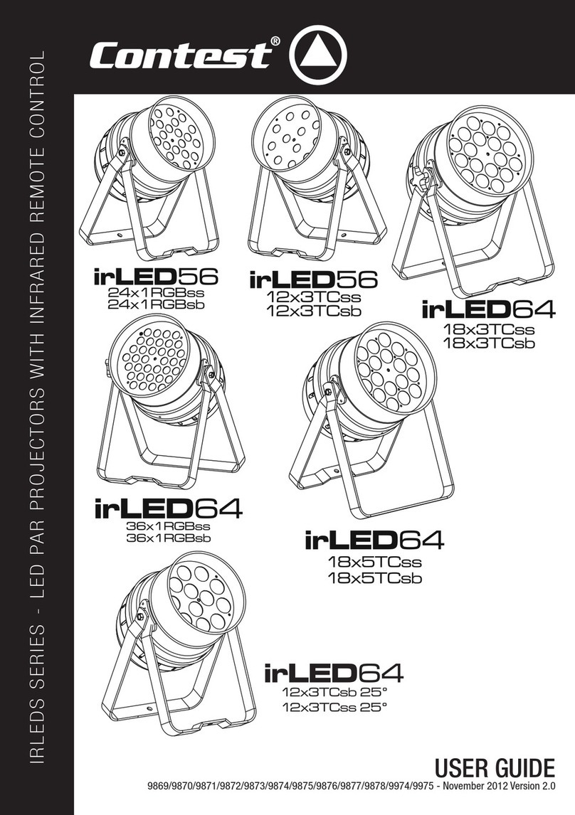 Contest irLED56 User manual
