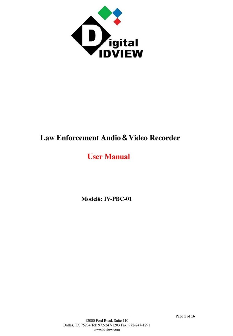 Digital ID View IV-PBC-01 user manual