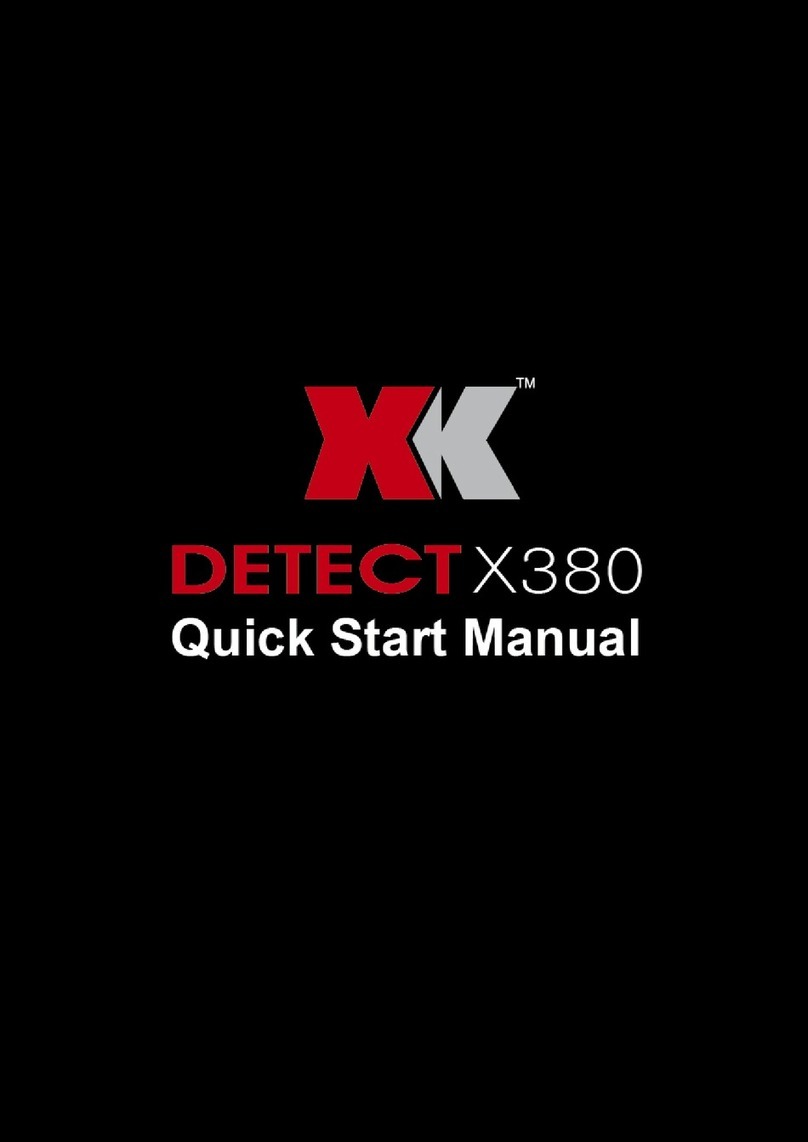 XK DETECT X380 Instruction manual