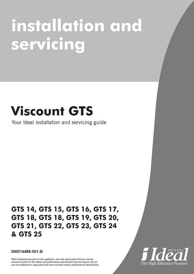 IDEAL Viscount GTS 14 Installation and servicing IDEAL Viscount GTS 14 Installation and servicing