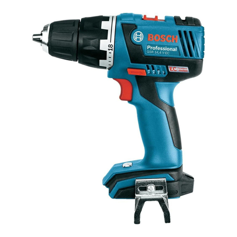 Bosch GSR 14,4 V-EC User manual