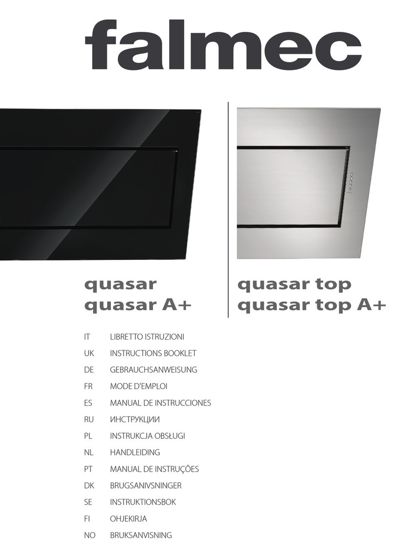 FALMEC QUASAR Instruction booklet