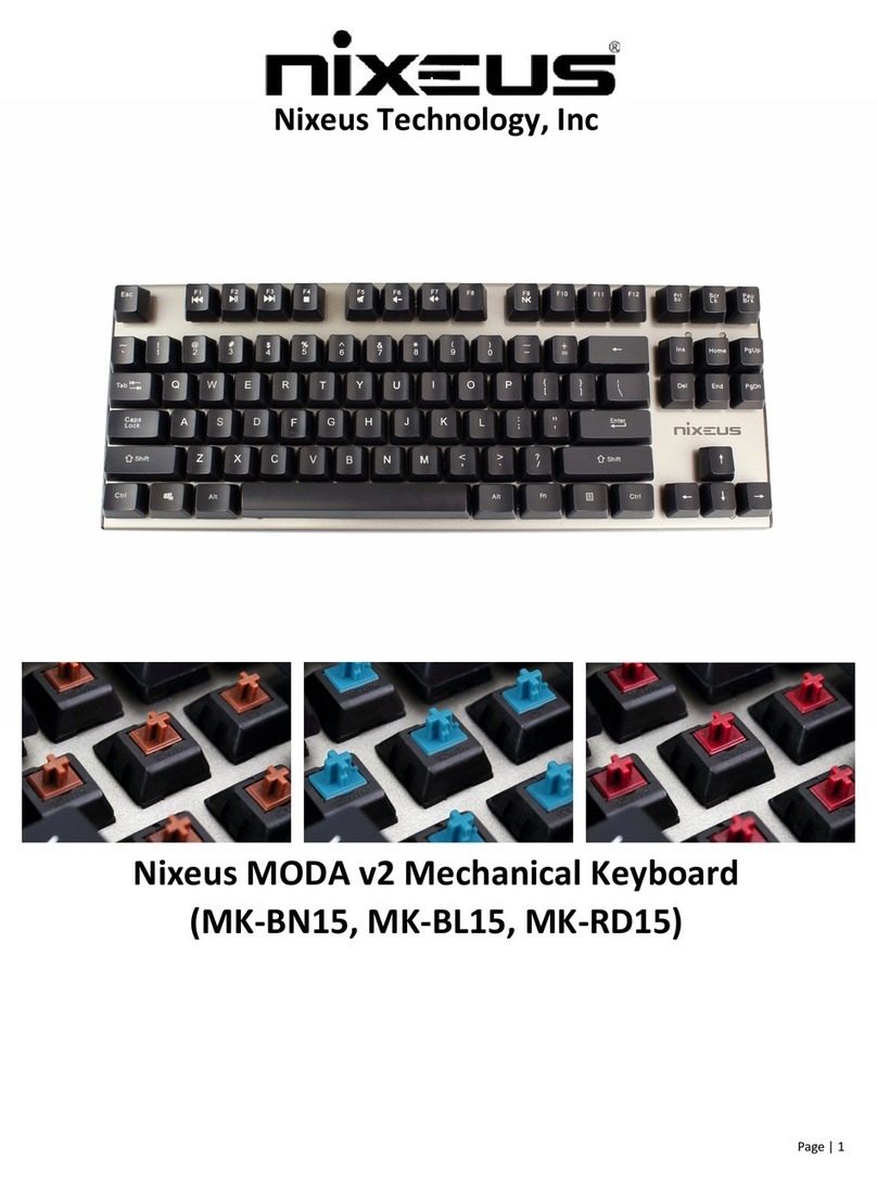Nixeus MK-BN15 user manual