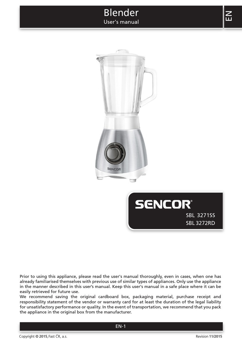 Sencor SBL 3271SS user manual