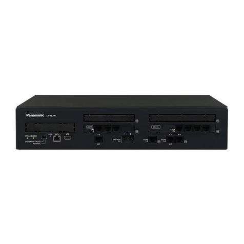 Panasonic KX-NS700G Quick reference guide
