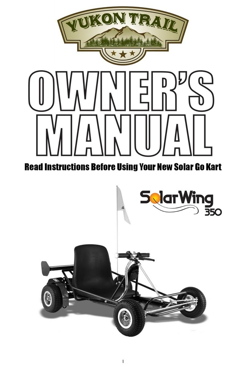 Yukon Trail solar wing 350 owner's manual Yukon Trail solar wing 350 owner's manual