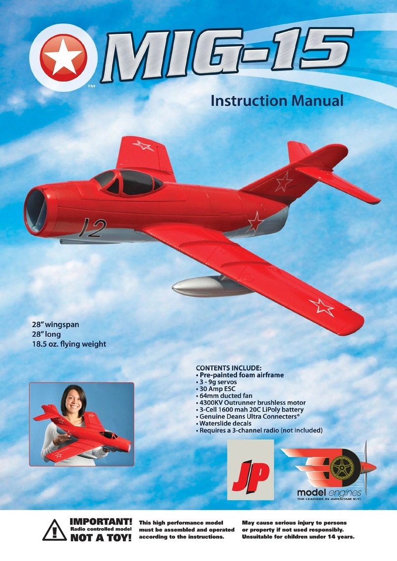 Model Engines MIG-15 User manual Model Engines MIG-15 User manual