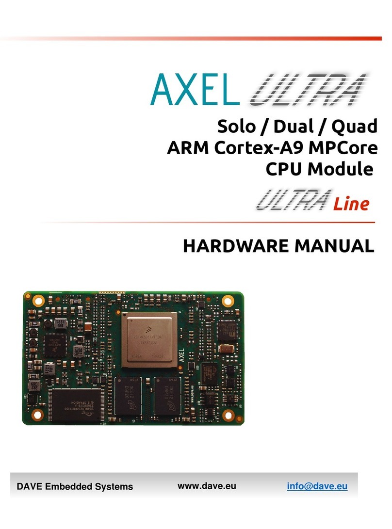 Dave Embedded Systems ARM Cortex-A9 MPCore Hardware manual