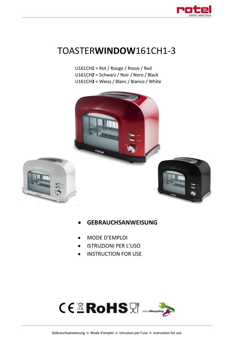 Rotel U161CH1 Instructions for use