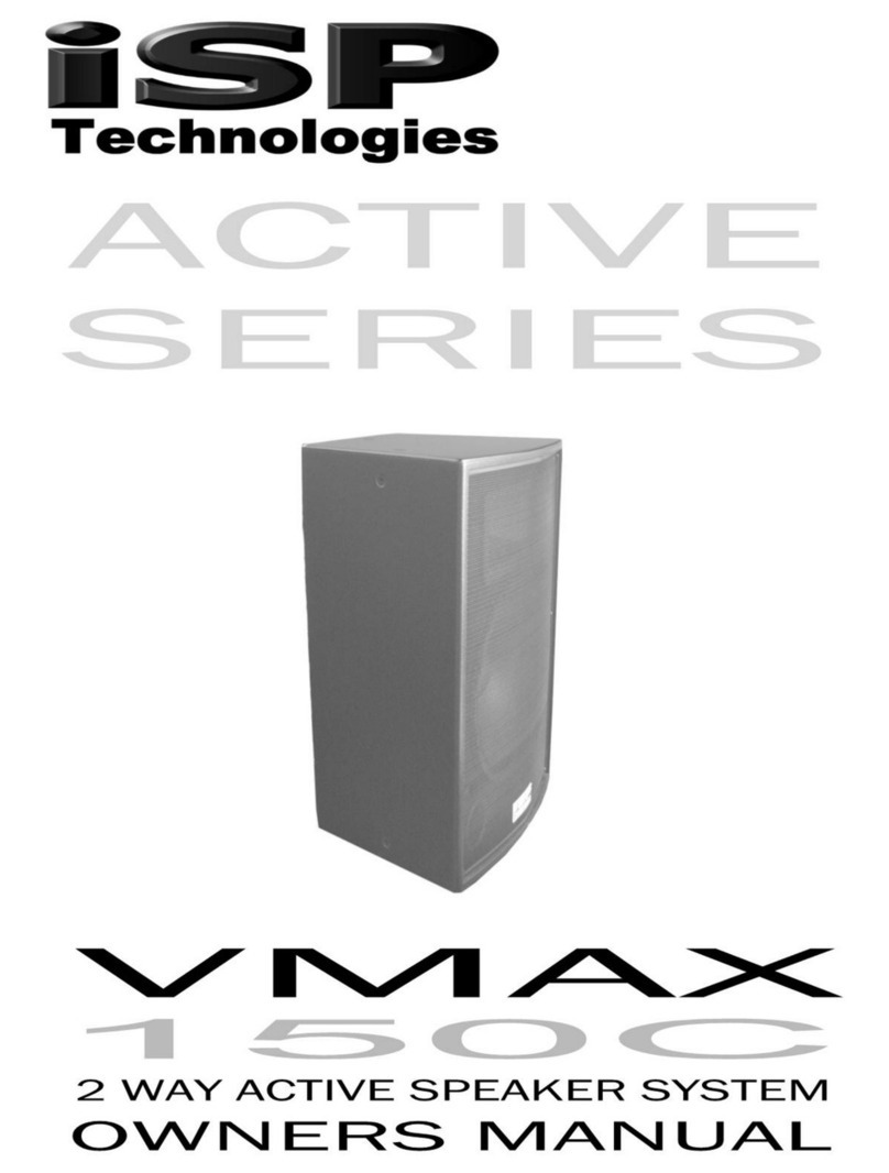 iSP Technologies VMAX 1500 User manual