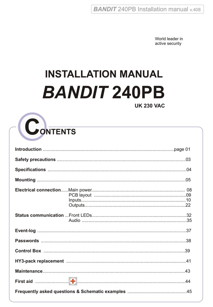 Band-it 240 PB User manual