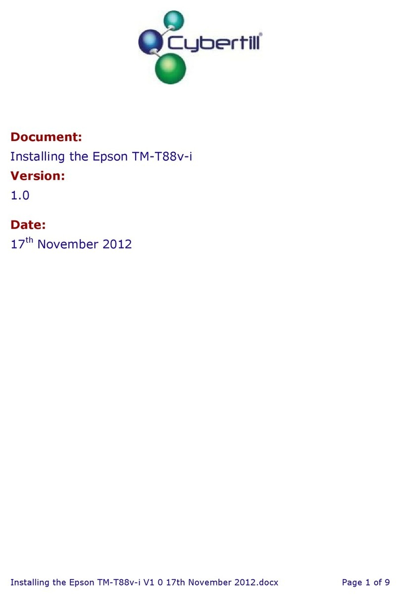 Epson TM-T88V-i User manual