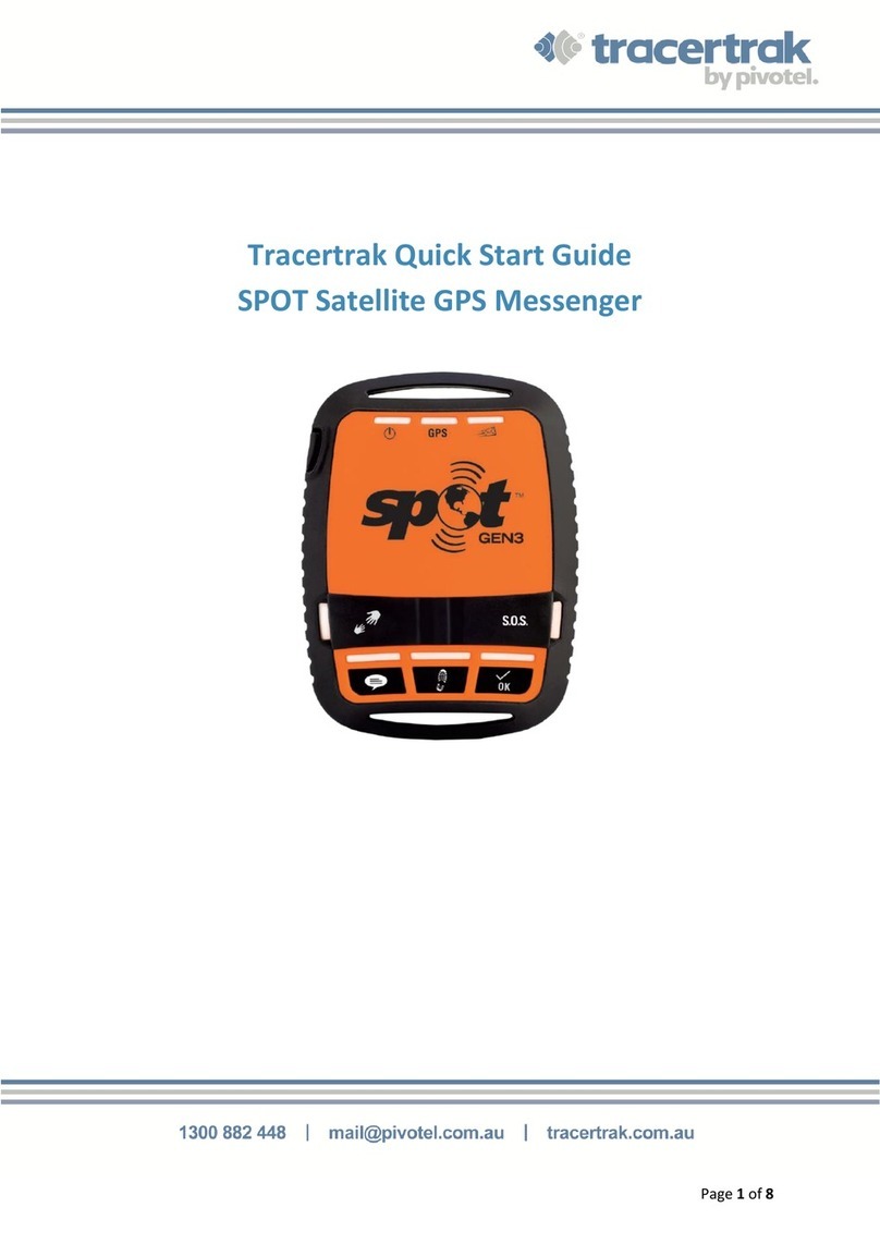 Pivotel tracertrak spot quick start guide