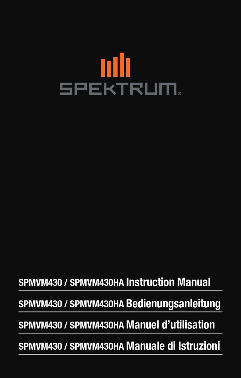 Spektrum SPMVM430 User manual