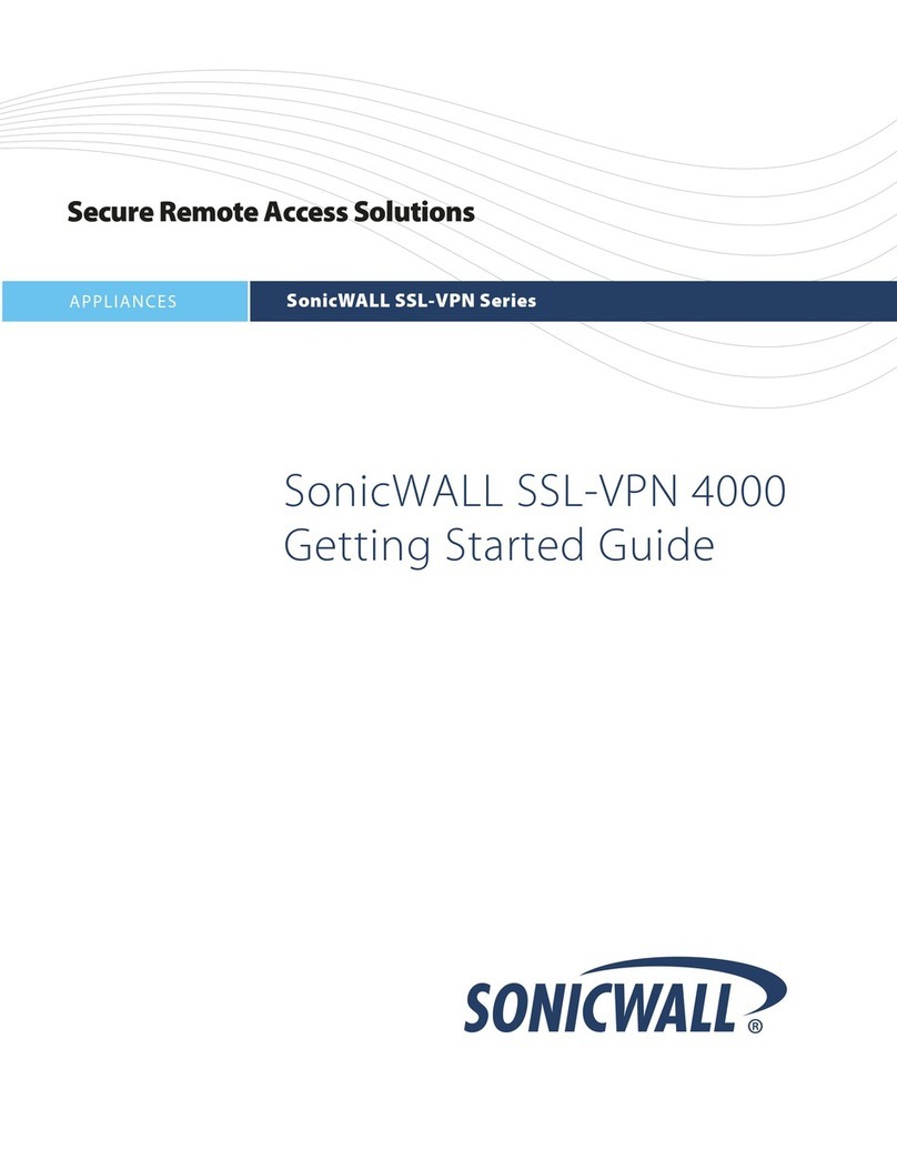 SonicWALL SSL-VPN 4000 Getting started guide