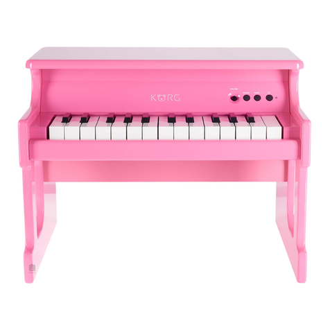 Korg tinyPIANO User manual